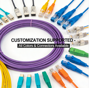 Cable de Fibra Óptica OM3 de Larga <span class=keywords><strong>Distancia</strong></span> 10G, 20m 30m 50m, LC LC SC SC Dúplex Multimodo, Cable de Conexión Óptica Preterminado para Interiores - Product Image 2