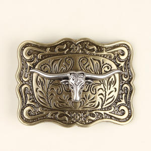 Hebilla <span class=keywords><strong>de</strong></span> cinturón <span class=keywords><strong>de</strong></span> cuerno <span class=keywords><strong>de</strong></span> toro largo para hombre <span class=keywords><strong>de</strong></span> vaquero occidental Diseño <span class=keywords><strong>de</strong></span> aleación <span class=keywords><strong>de</strong></span> moda - Product Image 6