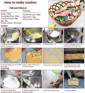 Découpeur de biscuits coeur fleur étoile cercle carré Triangle Rectangle ovale larme diamant étoile de <span class=keywords><strong>emporte</strong></span>-pièces moule à Biscuit - Product Image 2