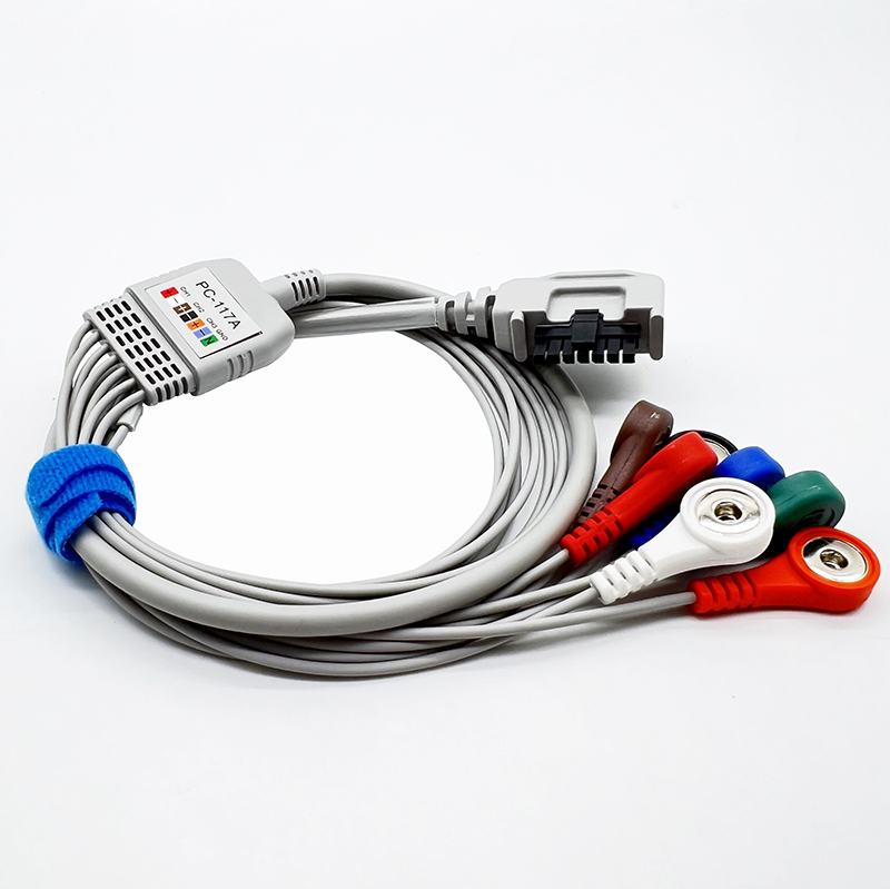 North East DR200/300 7 lead holter cables
