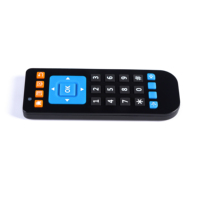 Control Remoto Universal IR Doty Negro de 25 Teclas con Precio de Fábrica, Certificado CE, Alcance Inalámbrico de 5-10m, OEM/ODM, Venta al Por Mayor Personalizada