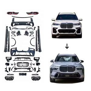 Actualización del kit de carrocería incluye para <span class=keywords><strong>BMW</strong></span> X7 G07 2019-2022 Cambio a 2024 LCI Sport. - Product Image 1