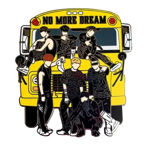 Pin de Esmalte de Moda Coreana para Niñas, Accesorios de Moda Kpop, Regalo para <span class=keywords><strong>Hermanas</strong></span> - Product Image 3