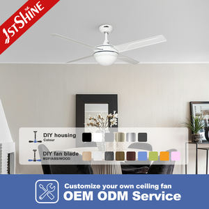 Ventilateur de plafond 1stshine Ventilateur de plafond durable à lames de fer de <span class=keywords><strong>48</strong></span> pouces avec lumières LED Télécommande - Product Image 4