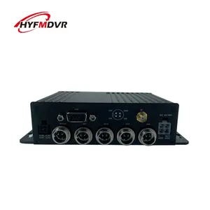 Hot Sales 1080P AHD H.264 4 Channel Mobile DVR with Single SD Card GPS 2 Ch Car MDVR For Bus Truck