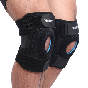 Genouillères de soutien articulaire, accessoire pour le genou, réglable, grande taille, avec bande de Compression pour réduire la douleur articulaire, avec double stabilisation et genouillères - Product Image 5