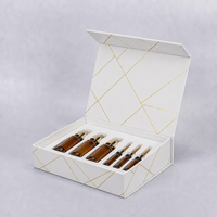 Boîte cadeau à fermeture magnétique écologique avec logo personnalisé, insert en mousse EVA, couleur et taille personnalisées, boîte rigide à rabat pour flacon, bouteille, cosmétique, stylo