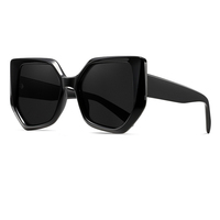 Kacamata Hitam Polarisasi LBASHADES S26125 Desain Merek Fashion Terbaru Bingkai Tr90 Tangkai Asetat Logo Kustom UV400 Kacamata Matahari Wanita