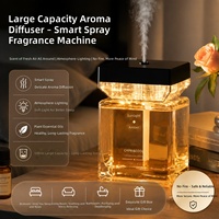 Difusor de Aromaterapia Moderno para Vehículo con Cabezal de Pulverización de Aleación, Encendido/Apagado, Múltiples Modos, Alimentación USB, Evaporación Natural, Eliminación de Olores