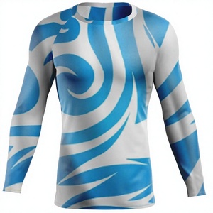 เสื้อแรชการ์ดกันแดดประสิทธิภาพสูงสำหรับเล่นเซิร์ฟและว่ายน้ำสำหรับผู้ใหญ่ ราคาขายส่งถูก พร้อมออกแบบและสไตล์ของคุณเอง - Product Image 1