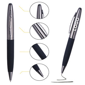 Bolígrafo Giratorio de Acero Inoxidable de Lujo con Logotipo Personalizado, con Diseño Publicitario Nuevo y Personalizado, Regalos - Product Image 3