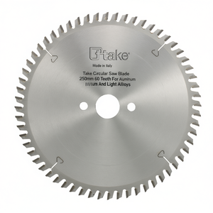 Lame de scie circulaire Ttake 250 mm 60 dents pour aluminium et alliages légers - Product Image 2