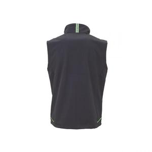 Chaleco Gris Asfalto/Verde del Universo, Chaqueta de Trabajo, Softshell, EAN 8033546445228, de Verano, para Hombre y Mujer - Product Image 5