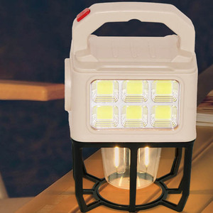 Portable <b>Solar</b> LED Camping Light Multifunctional Outdoor Tent Light with <b>Power</b> Bank for Camping Enthusiasts - Product Image 2
