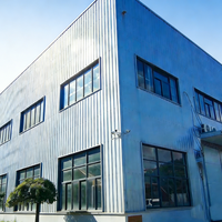 Usine de structures en acier préfabriquées, atelier industriel, entrepôt pour l'industrie lourde, ignifuge, durable