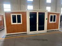 Contenedor de Vivienda Prefabricado de Acero Galvanizado, Resistente a Huracanes, de 20 y 40 Pies, con 3 Dormitorios Grandes, de Lujo, Expandible, Venta al Por Mayor