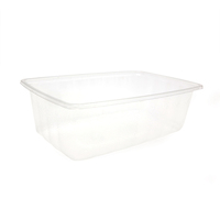 Emballages alimentaires jetables en plastique PET, boîtes à lunch bento