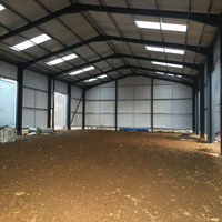 Maison modulaire durable Hangar préfabriqué entrepôt logistique en acier hangar de ferme atelier bâtiment de construction