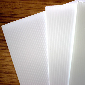 Blanco 4X8 Coroplast 4mm 48 en X 96 en Coroplast PP Hoja hueca - Product Image 3
