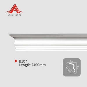 <span class=keywords><strong>2025</strong></span> everwall thiết kế cổ điển <span class=keywords><strong>Polyurethane</strong></span> cornice đúc dễ dàng cài đặt cho nhà trang trí nhà máy bán giá rẻ hơn - Product Image 3