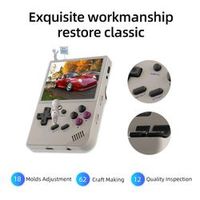 Anbernic RG35XX Consola de Juegos Portátil Retro Clásica con Pantalla IPS de 3.5 Pulgadas, Reproductor de Video, Sistema Linux y 64GB