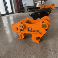Attache rapide hydraulique à double verrouillage certifiée CE pour excavatrice de 20 tonnes
