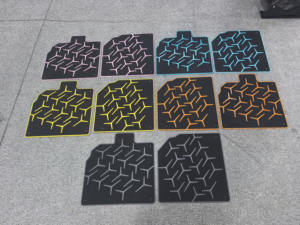 แผ่นปูพื้น svj คาร์บอนไฟเบอร์จริงสำหรับ lambLamborghini Aventador LP700อัพเกรดเป็น svj แผ่นปูพื้นภายใน - Product Image 3