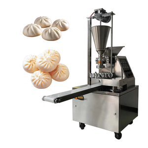 Petit-Déjeuner chinois Légumes Baozi Fabricant/Viande Pain Farci à la vapeur Faisant La Machine/Momo Baozi Machine de Remplissage - Product Image 2
