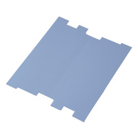 Résistance à la chaleur conductrice en silicone conducteur thermique 5 W/mk 50mm * 50mm pour PC GPU