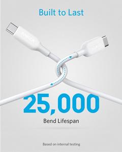 <span class=keywords><strong>Anker</strong></span> Powerline III 60W Câble USB C 6ft USB C vers USB C 2.0 Câble de <span class=keywords><strong>chargeur</strong></span> rapide Support Personnalisation - Product Image 3