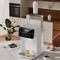 Distributeur d'eau de bureau avec réservoir d'eau en plastique, machine à boire portable, distributeur d'eau chaude instantanée pour un chauffage rapide