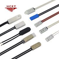 HCET KSD9700 TB05 Interruptor de corte térmico bimetálico Protector térmico de plástico para paquete de batería recargable Buen precio Coche eléctrico