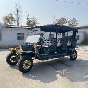 Véhicule de tourisme professionnel électrique à quatre roues, artisanat spécial, style vintage, véhicule classique à l'ancienne - Product Image 4