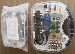 Taladro Manual Portátil TOLHIT, Kit de Accesorios Multiherramienta con Eje de Transmisión, Mini Amoladora Rotativa Eléctrica <span class=keywords><strong>Dremel</strong></span> de <span class=keywords><strong>130w</strong></span>, 211 Piezas - Product Image 6