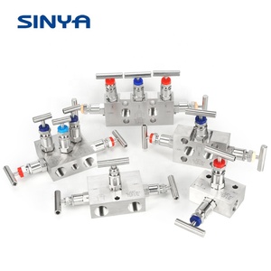 Acier inoxydable <span class=keywords><strong>Cinq</strong></span> <span class=keywords><strong>5</strong></span> Collecteurs De Vanne Transmetteur De Pression Différent DPT Montage Direct Bride 1/2 TNP 6000 PSI - Product Image 6