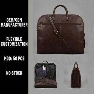 Üretici Özel Üretim Premium Vegan Suni Deri Elbise Taşıma Çantası, Takımlar, Elbiseler, Ceketler, Smokinler için Seyahat ve İş Kullanımı İçin - Product Image 1