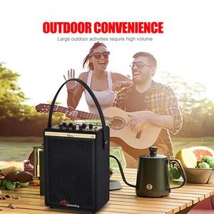 Eurusom V6 6 "ad alta potenza esterna di piccole dimensioni Multi-funzione Wireless <span class=keywords><strong>K</strong></span> OK microfono Party altoparlante - Product Image 2