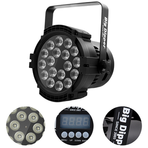 Big Dipper al aire libre 18*10W RGBW 4 en 1 Par Light DMX512 boda <span class=keywords><strong>DJ</strong></span> impermeable Led iluminación de escenario BDW1810-A - Product Image 4