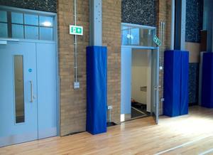 Protection de poteau de basket-ball, de football, de <span class=keywords><strong>but</strong></span> de football personnalisée, rembourrage souple pour poteau - Résistant aux collisions et durable - Product Image 6