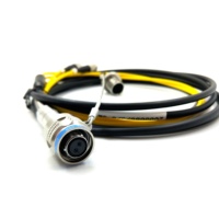 Connecteurs circulaires standard de la série ZLTC D38999 Assemblage de câble à fibre optique à 2 noyaux