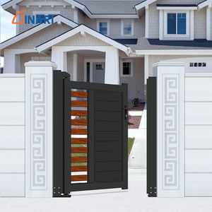 Petite Porte Piétonne en Aluminium pour la Sécurité du Jardin Légère Revêtement Poudre <span class=keywords><strong>2m</strong></span> de Largeur 6 Pieds de <span class=keywords><strong>Hauteur</strong></span> Modélisation 3D - Product Image 3