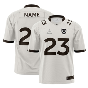 Vêtements de football américain personnalisés Respirant Rétro Lettres cousues personnalisées Nombre Pratique Uniforme de football Jeunesse - Product Image 6