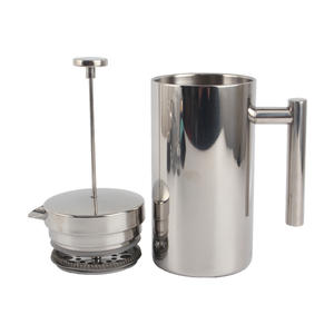 Cafetera de Prensa Francesa, Acero Inoxidable de Grado 304, Prensa de Café con Aislamiento de Doble Pared - Product Image 3