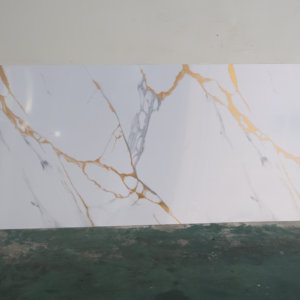 Pannello in PVC Effetto Marmo Lucido UV di Alta Qualità, Personalizzabile <span class=keywords><strong>per</strong></span> Sfondo TV, Rivestimento <span class=keywords><strong>Cucina</strong></span> e Decorazione d'Interni - Product Image 3