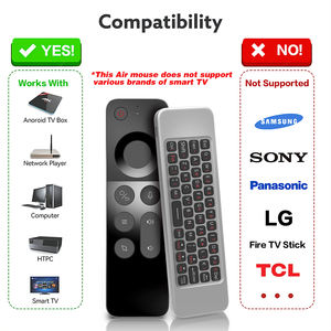 Mrsvi W3 Air Mouse 4-en-1 Nouvelle télécommande sans fil 2.4g pour <span class=keywords><strong>Nvidia</strong></span> <span class=keywords><strong>Shield</strong></span>/Android TV Box/PC Voice - Product Image 6