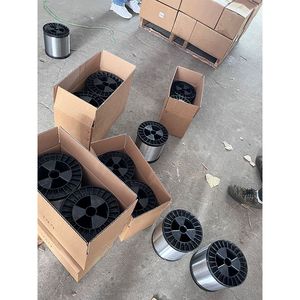 Fil de fer inoxydable 410/430 galvanisé pour la chaîne d'approvisionnement, avec tailles personnalisées, fil de fer inoxydable/acier galvanisé pour boule à récurer SS/GI S - Product Image 4