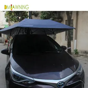 Foldable Automatic Outdoor Sun Protection Car Parking Tent Umbrella 4.45*2.3m