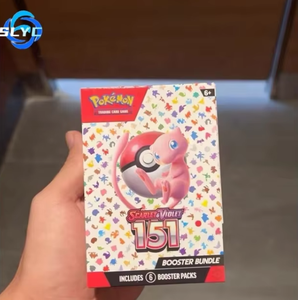Bộ bài Pokemon 151 Booster Bundle Pack Sword Shield Series Holo Flash Cards TCG Game - Product Image 4