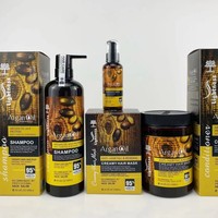 Perawatan Rambut Minyak Argan Maroko Ringan dengan Sampo & Kondisioner - Melembapkan Menutrisi Anti-Rontok Memperbaiki Rambut Untuk Penggunaan Salon