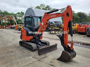 Excavadoras Usadas, Maquinaria de Excavación Usada, Excavadora de Orugas, Máquinas Pequeñas Japonesas Originales Kubota KX033-4 en Venta - Product Image 4